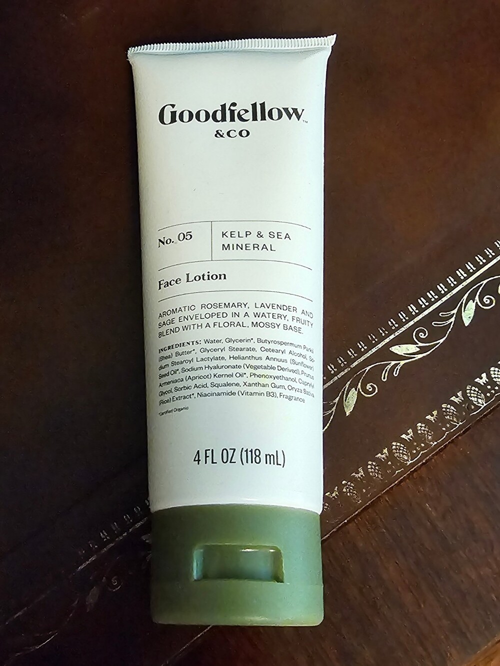 Goodfellow & Co Face Lotion #5 Kelp & Sea Mineral Sealed Pkg Full Size 4oz NWT